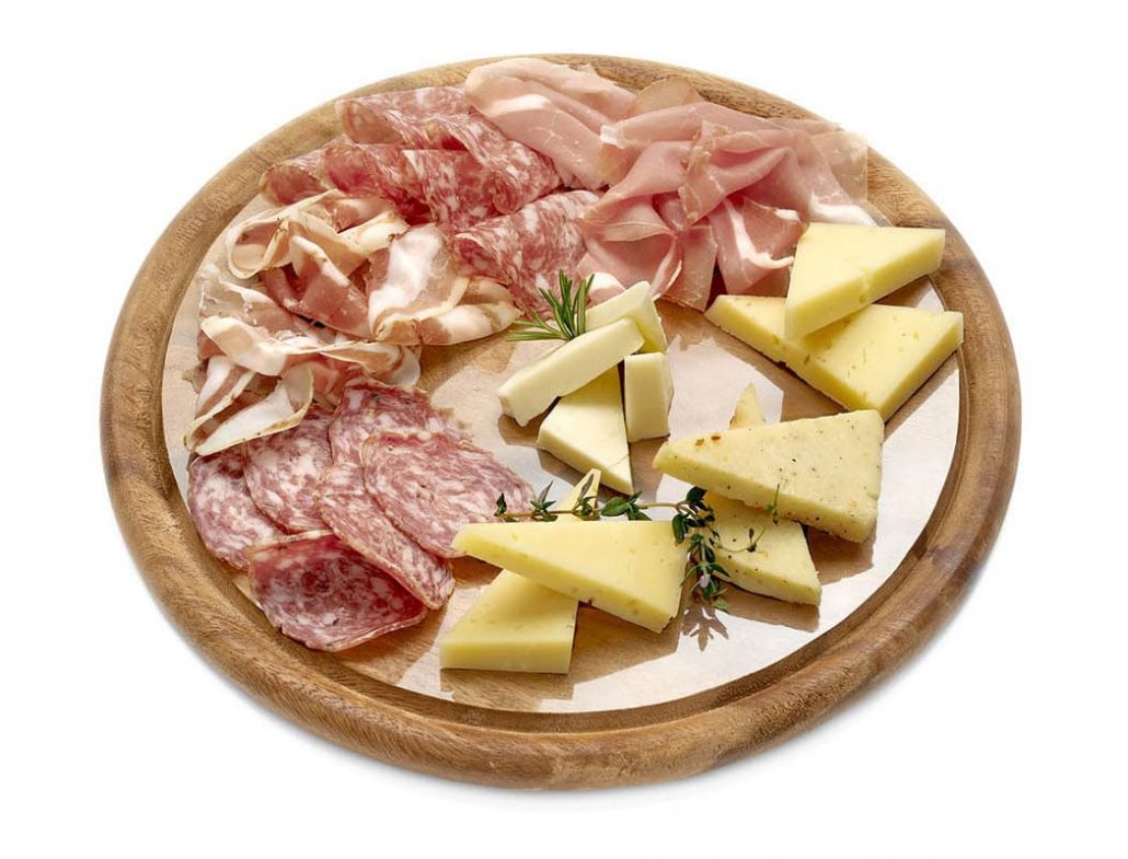 Tagliere di salumi e formaggi